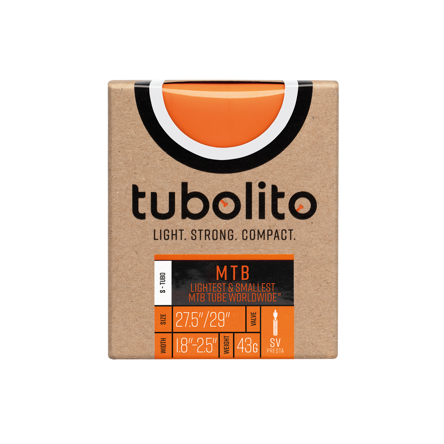 Tubolito S-Tubo MTB 27.5/29 SV42 slanga í umbúðum