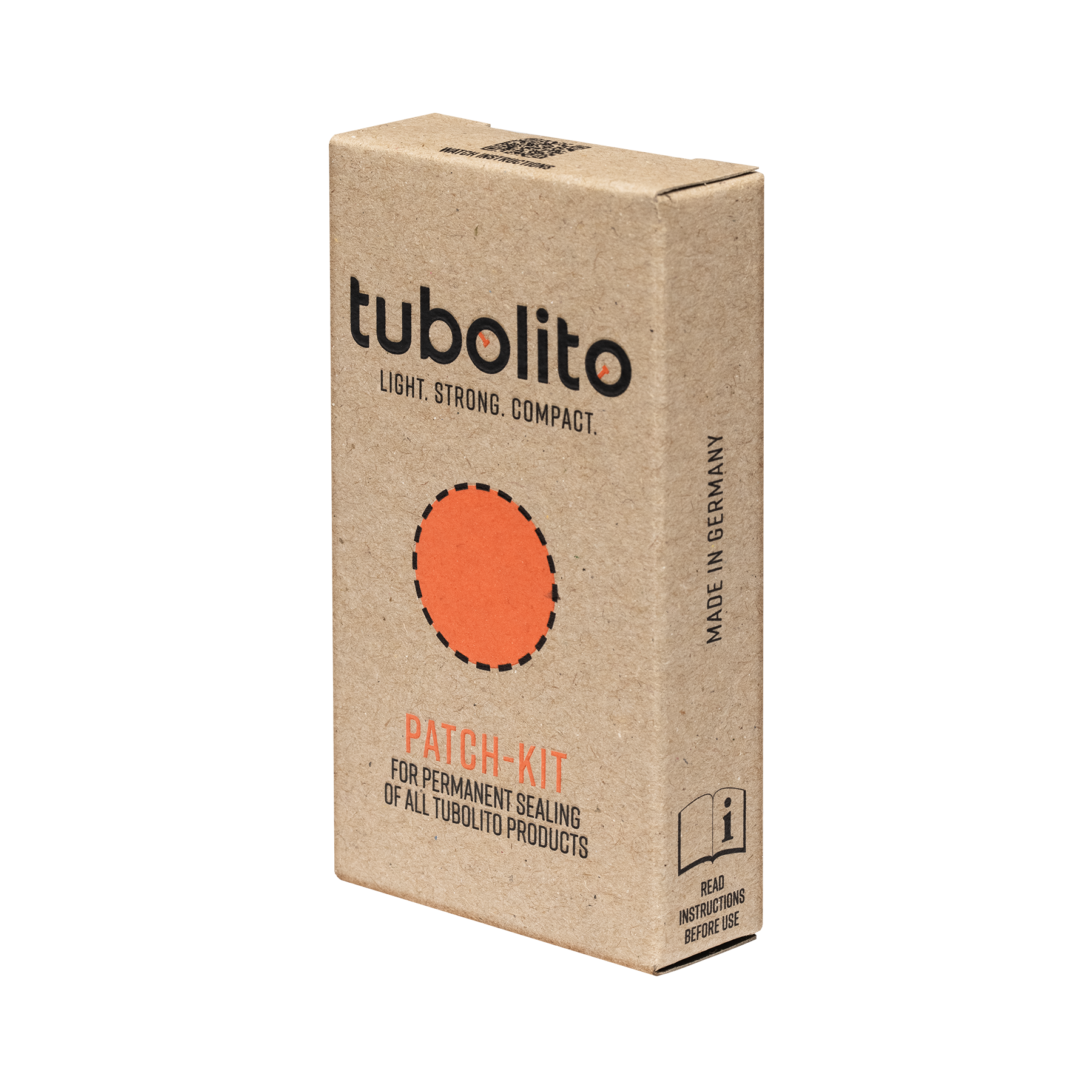 Tubolito TPU viðgerðarsett umbúðir frá hlið