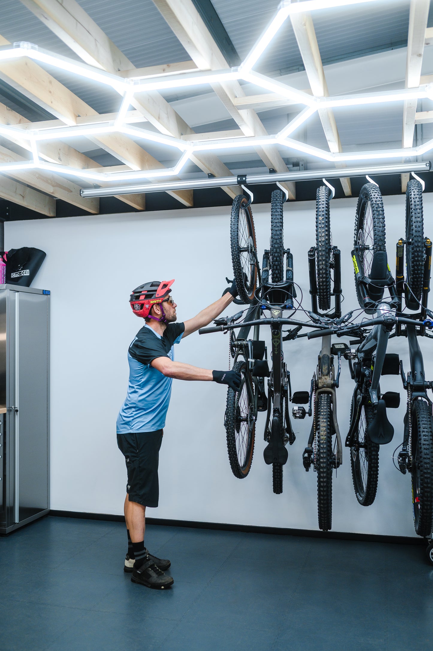 SpaceRail hjólarekki